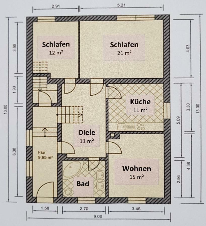 Schkopau Ferienwohnung-Kormann מראה חיצוני תמונה